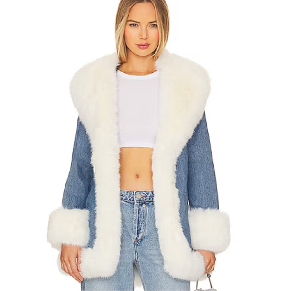 Hudson Coat in Sky Rider Show Me Your Mumu